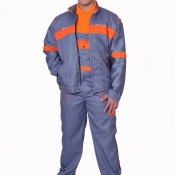 Costum de lucru,salopeta cu pieptar